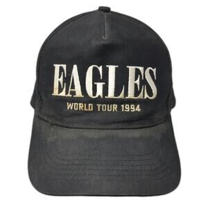 Head To Toe 5 Panel Black One Size World Tour 1994 Hell Freezes Over Music Hat